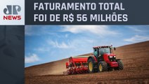 Indústria de máquinas agrícolas reduz faturamento em 35,8% no primeiro trimestre de 2024