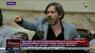 Diputados de la Unión Cívica Radical sancionan a Argentina por la Ley Bases