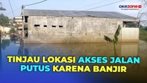 Sekda Kota Depok Tinjau Jembatan Penghubung Dua Kecamatan yang Putus Akibat Terendam Banjir