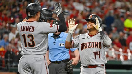 Bee Swarm in Arizona delays the game between the Dodgers & DBacks