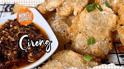 Cireng Rangup Bersama Chilli Oil Menu Minum Petang