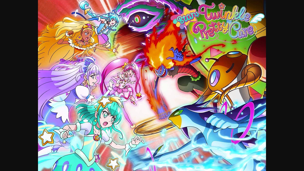 Barbarella and Cure Star (Star☆Twinkle Pretty Cure) Outer Space Themed Slideshow AMV - No Escape [Yoko Nagayama]