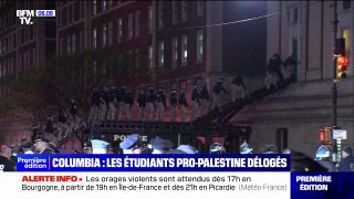New York: des dizaines d'étudiants pro-Palestine délogés sur le campus de l'université Columbia