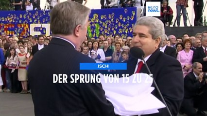 Скачать видео: Und dann waren es 25: Die Europäische Union feiert 20 Jahre „Big Bang“ -Erweiterung