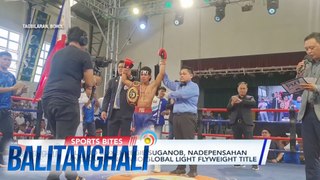 Filipino boxer Regie Suganob, winner! | BT