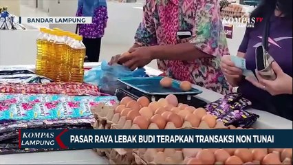 Berkonsep Modern, Pasar Raya Lebak Budi Terapkan Transaksi Non Tunai
