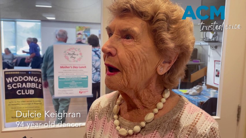 Dulcie Keighran just celebrated her 94th birthday doing what she loves best, dancing.