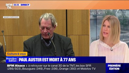 Le romancier américain Paul Auster est mort à l'âge de 77 ans