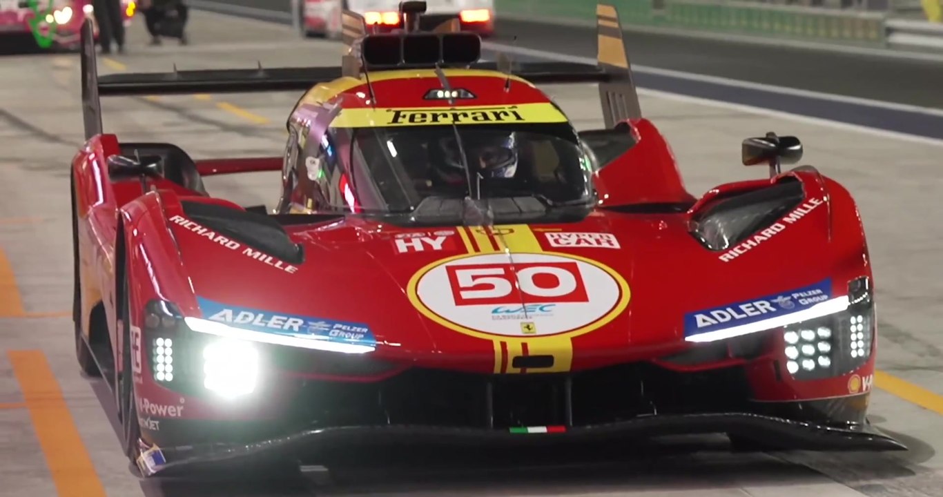 Ferrari 499P - La preparazione della hypercar prima di una gara