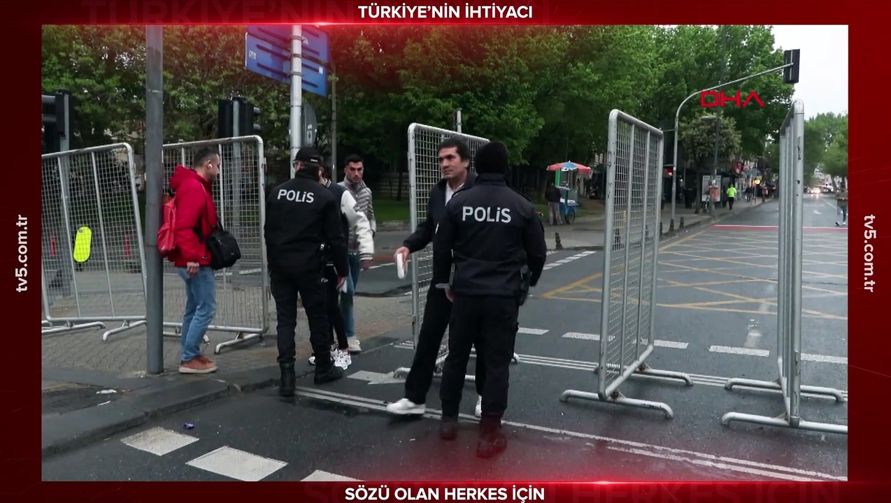 Saraçhane'de 1 Mayıs hareketliliği