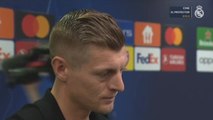 Kroos explica su asistencia a Vinicius en el 0-1 al Bayern