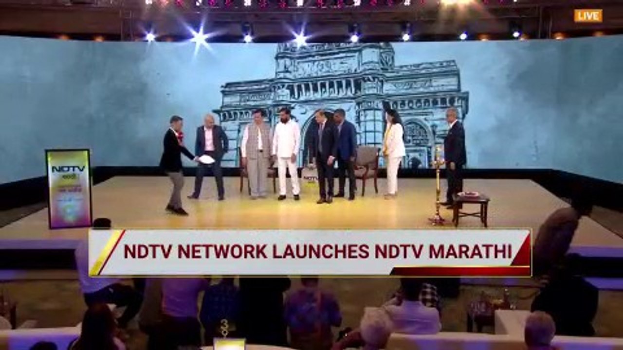 NDTV Network Launches NDTV Marathi | NDTV Marathi