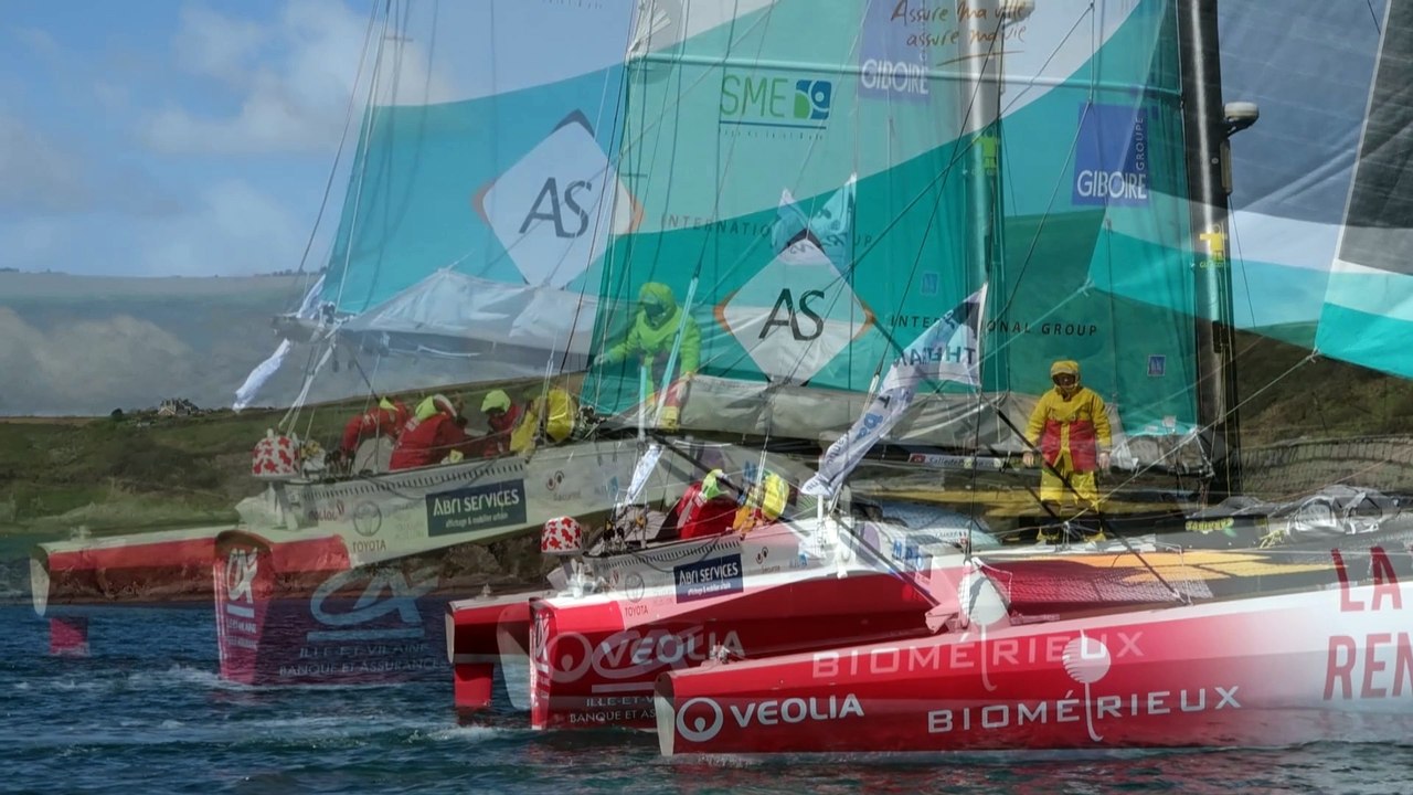 Transat Bakerly Transat Boat race video slide show 2016