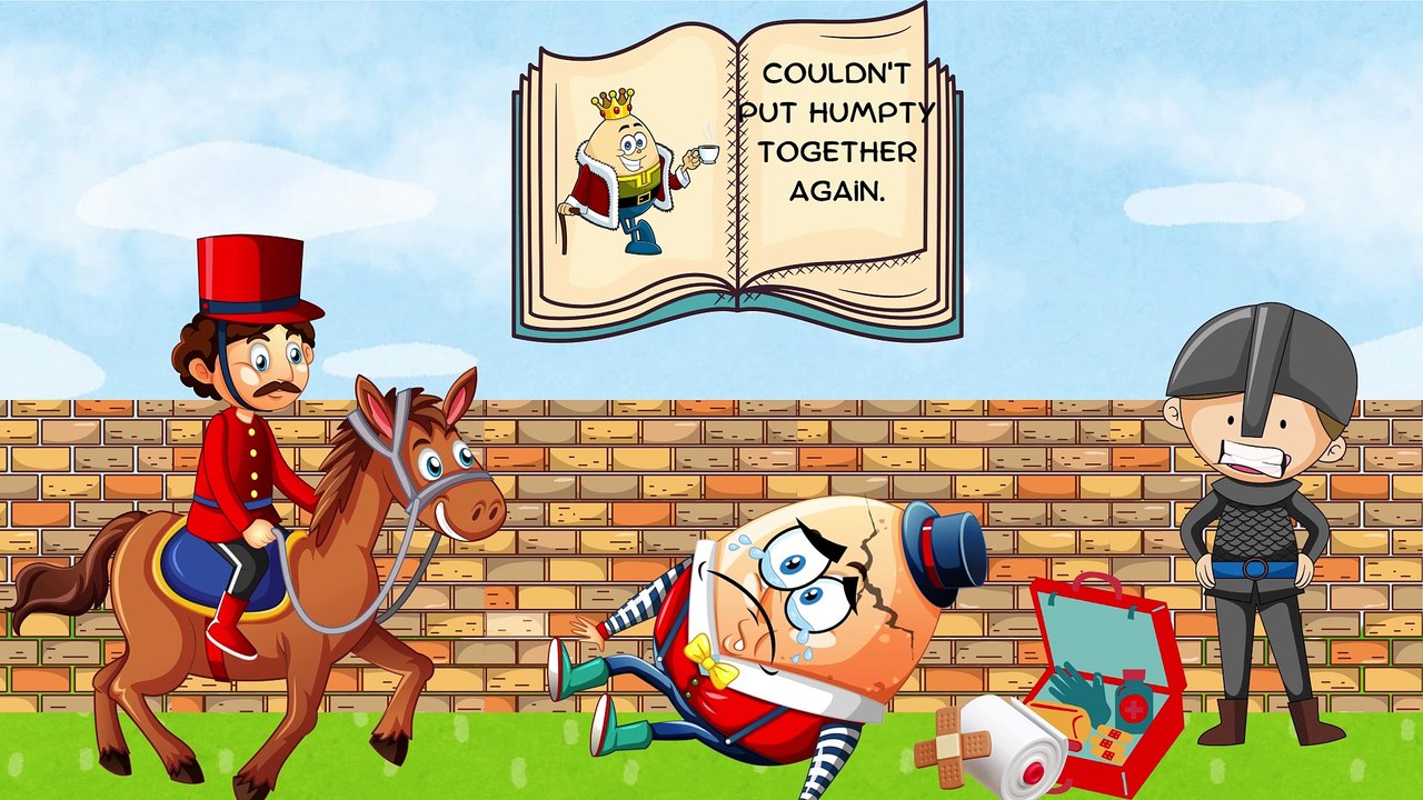 Humpty Dumpty Sat On A Wall Nursery Rhyme |Baby Songs 2024