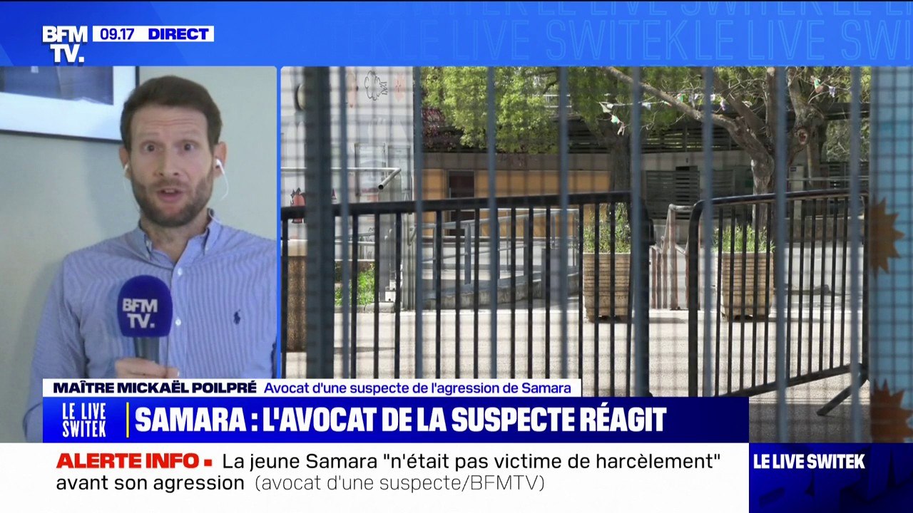 "C'est bien ma cliente qui a porté deux coups au niveau de l'épaule à Samara", explique l'avocat d'une suspecte