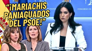 Pepa Millán (Vox) retrata a los periodistas palmeros del Gobierno que son servirles con Sánchez