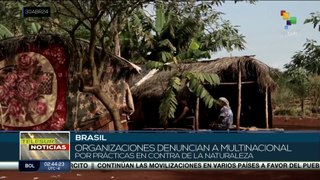 En Brasil varios países denuncian a Multinacional por prácticas antinaturales