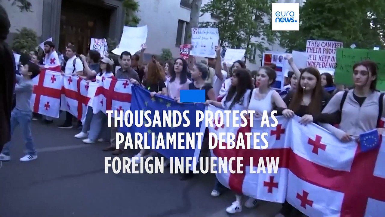 Police beat and arrest Tbilisi protesters as pa...