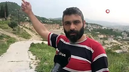 Depremzede vatandaşları tedirgin eden patlama kamerada