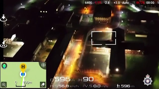 Couple jailed for using drones to smuggle drugs and mobiles into UK prisons