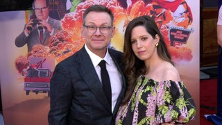 Christian Slater and Brittany Lopez attend Netflix's 