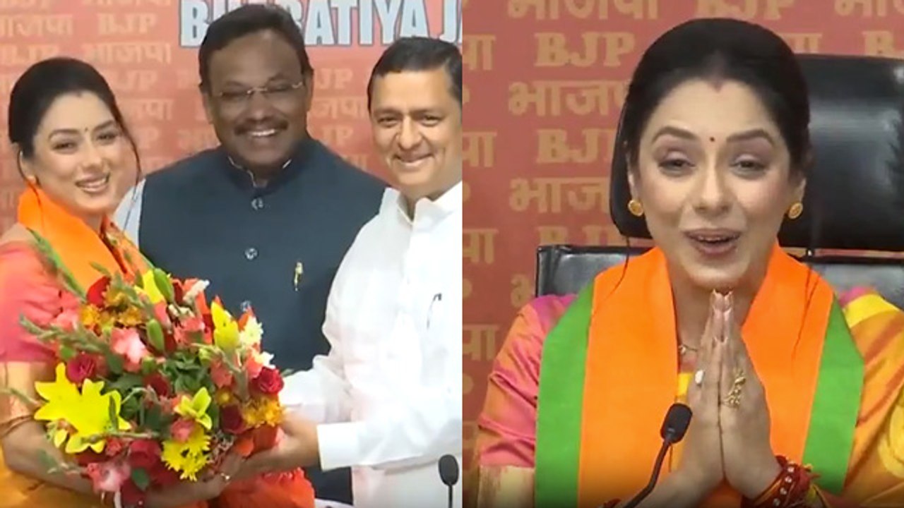 Anupama Actress Rupali Ganguly BJP Join के बाद Press Conference Reaction Viral, Public Shocked