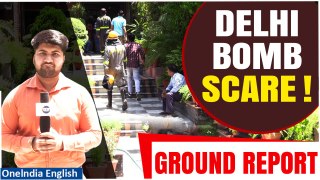 Bomb Scare in Delhi-NCR: DPS Noida Ground Report As 100+ Schools Receive Bomb Threat | Oneindia News