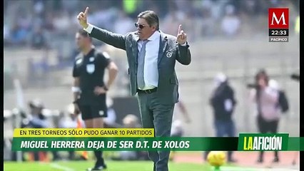 Miguel Herrera deja de ser director técnico de Xolos de Tijuana