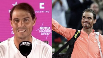 Tennis - Madrid 2024 - Rafael Nadal : "My journey with a racket in hand isn't over yet"