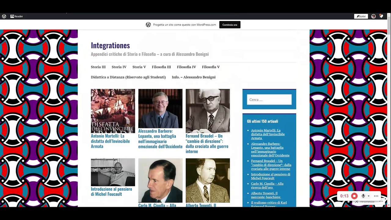Ritagli storiografici - immaginario, geopolitica e guerre del XVI Secolo (Classe 3)