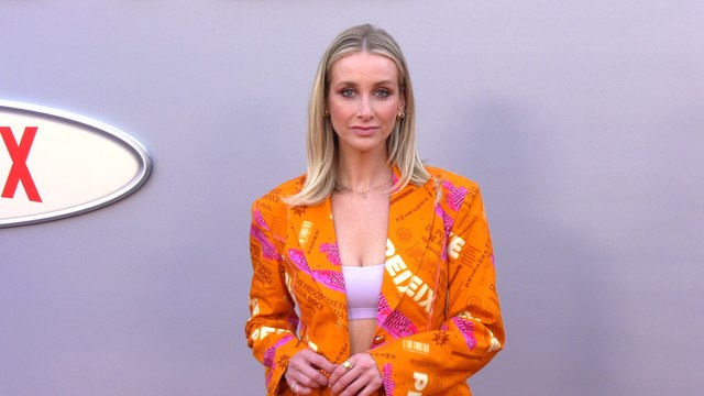 Alina Bock attends Netflix's Unfrosted red carpet premiere in Los Angeles