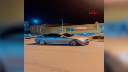 Drift yapan sürücüye ceza