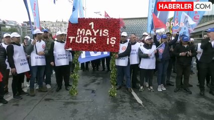 Télécharger la video: TÜRK-İŞ ve Sendikalar 1 Mayıs'ta Kazancı Yokuşu'na karanfil bıraktı