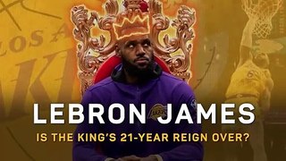 LeBron James: is the king's 21-year reign over?