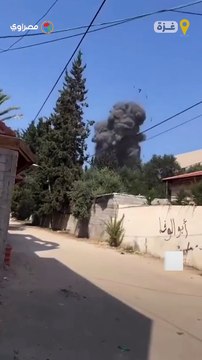 قصف مرعب على وسط قطاع غزة