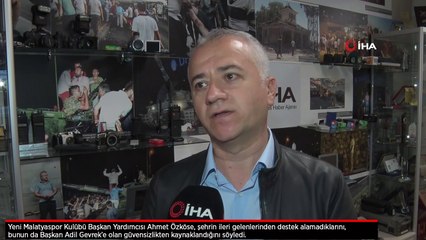 Yeni Malatyaspor Başkan Yardımcısı Özköse: Adil Gevrek'in bu takımdan elini çekmesi lazım