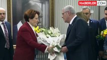 İYİ Parti Genel Başkanı seçilen Müsavat Dervişoğlu, Meral Akşener'den görevi devraldı