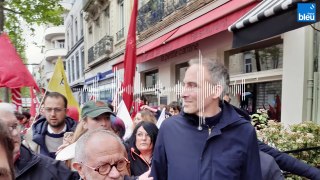 Raphaël Glucksman exflitré du cortège du 1er-Mai à Saint-Etienne