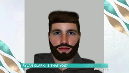 Rylan Clark reacts to being compared to wanted man in police e-fit