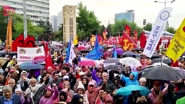 Ankara'da 1 Mayıs coşkuyla kutlanıyor
