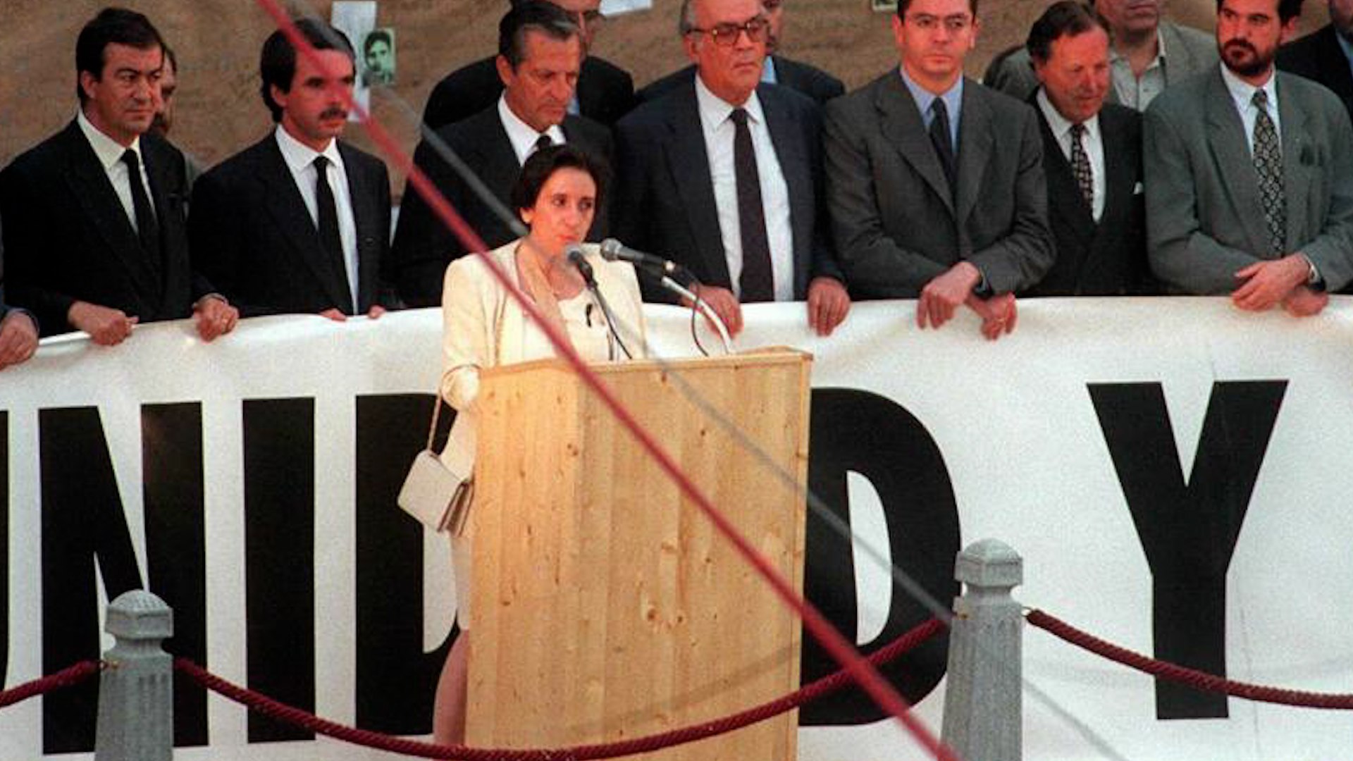 Muere Victoria Prego: as fue su discurso tras la muerte de Miguel ngel Blanco en 1997