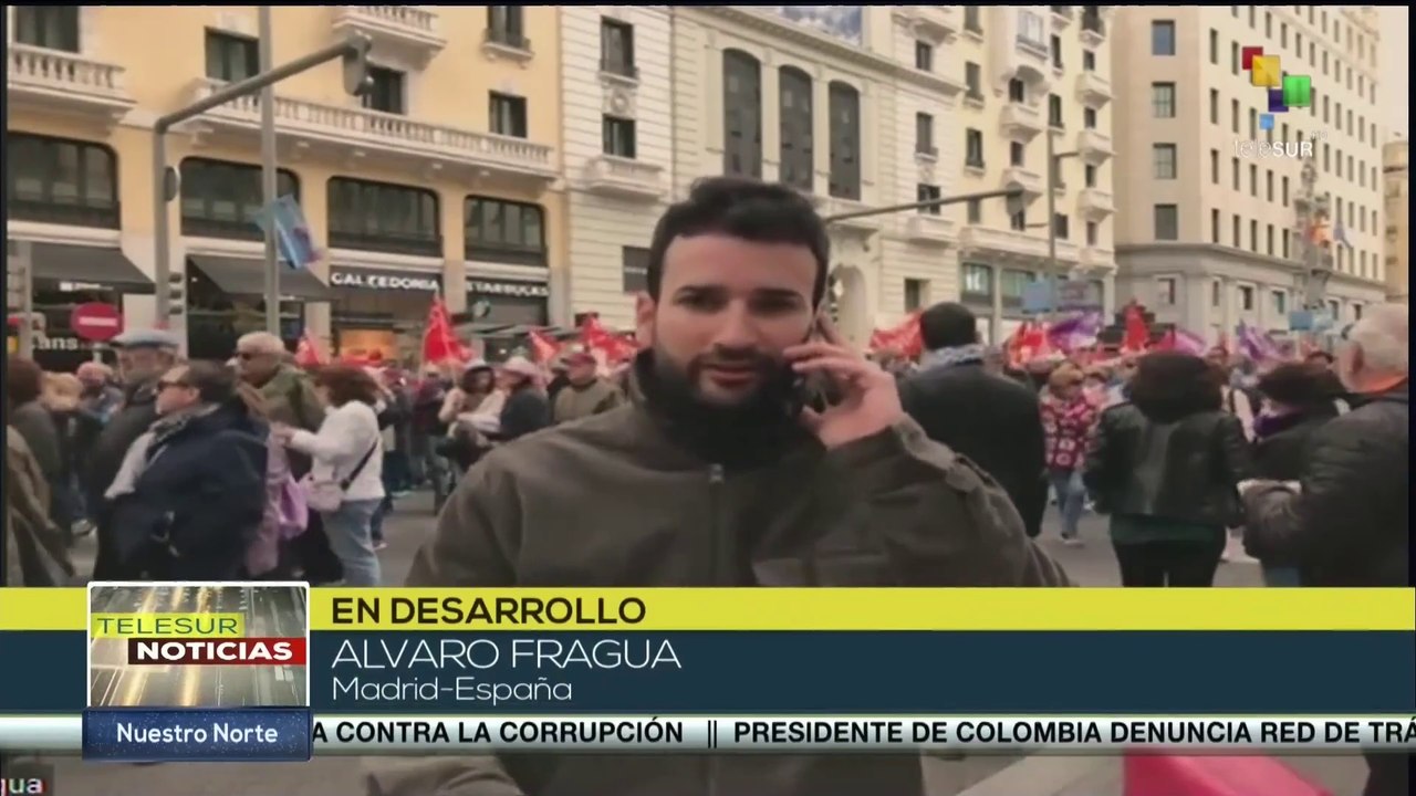 Movilizaciones en España conmemoran Día Internacional de los Trabajadores