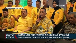 Bobby Nasution dan Ijeck 'War Ticket' Pilgub Sumut dari DPP Golkar