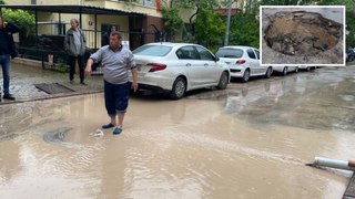Ankara'da sel felaketi: Yollar çöktü, ev ve iş yerleri hasar gördü