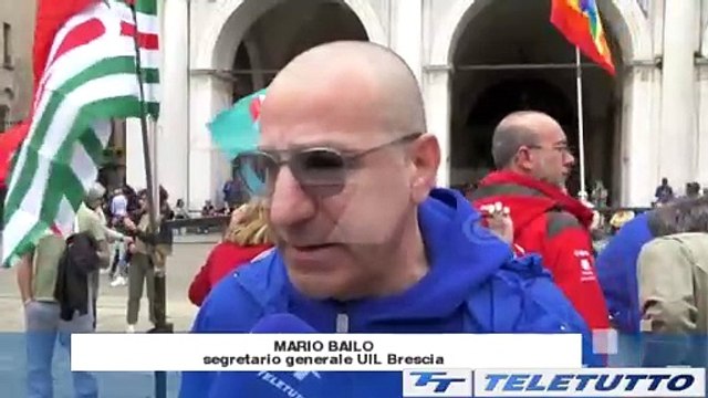 Video News - Primo maggio, Brescia chiede sicurezza sul lavoro