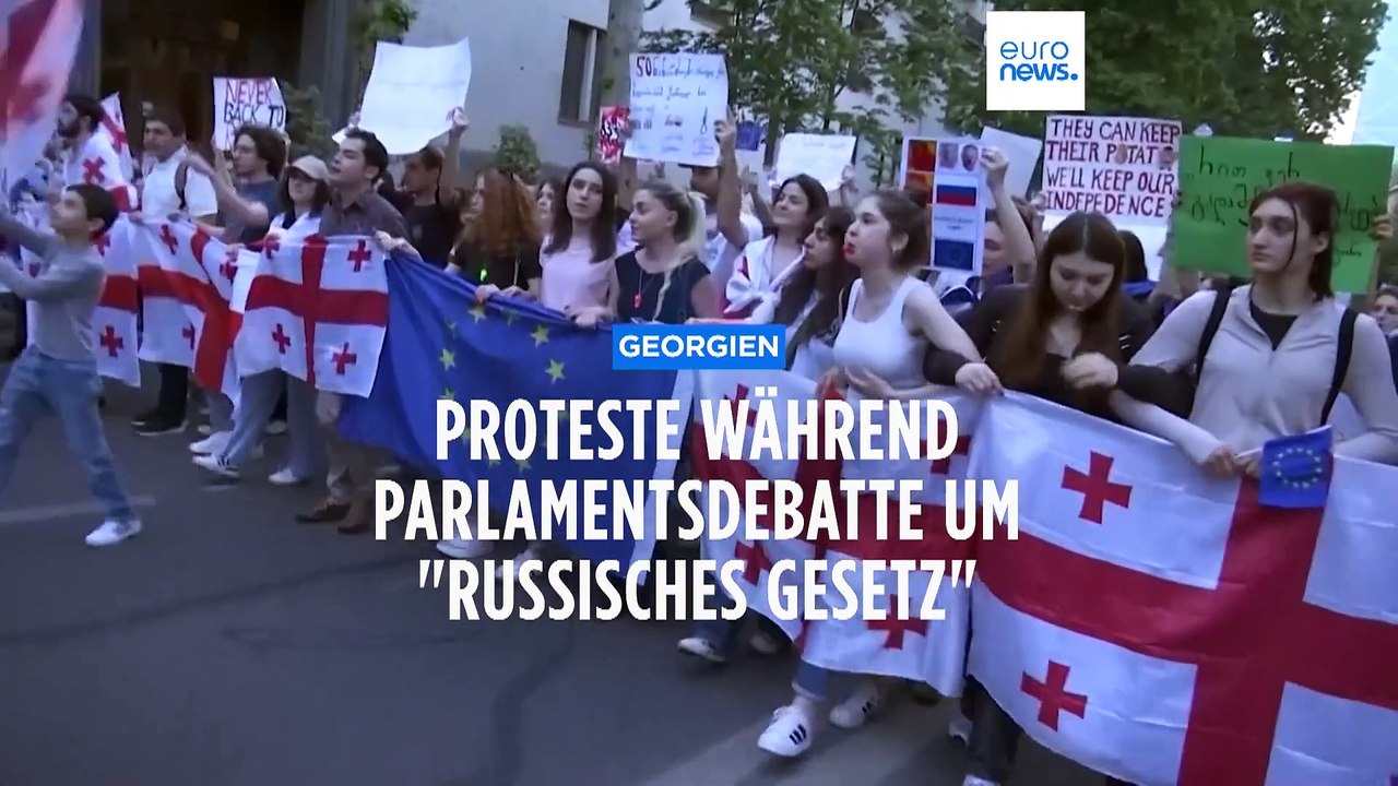 EU warnt Beitrittskandidat Georgien wegen umstrittenen Agentengesetz
