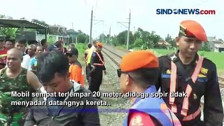 Mobil Tertabrak KA Argo Wilis di Perlintasan Tanpa Palang Pintu di Klaten, 1 Orang Tewas