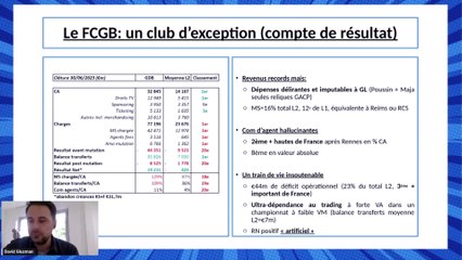 Aux Girondins les commissions d’agents représentent 11% du chiffre d’affaires