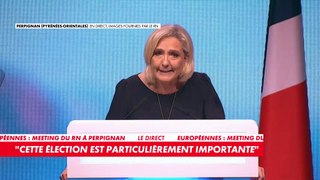 Marine Le Pen : «Derrière le débat européen, ce qui se profile, c’est notre existence en tant qu’État, nos droits en tant que peuple, notre destin en tant que nation»