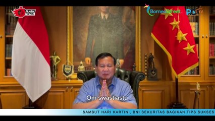 Prabowo Ucapkan Selamat Hari Buruh, Doakan Makin Sejahtera dan Bersatu